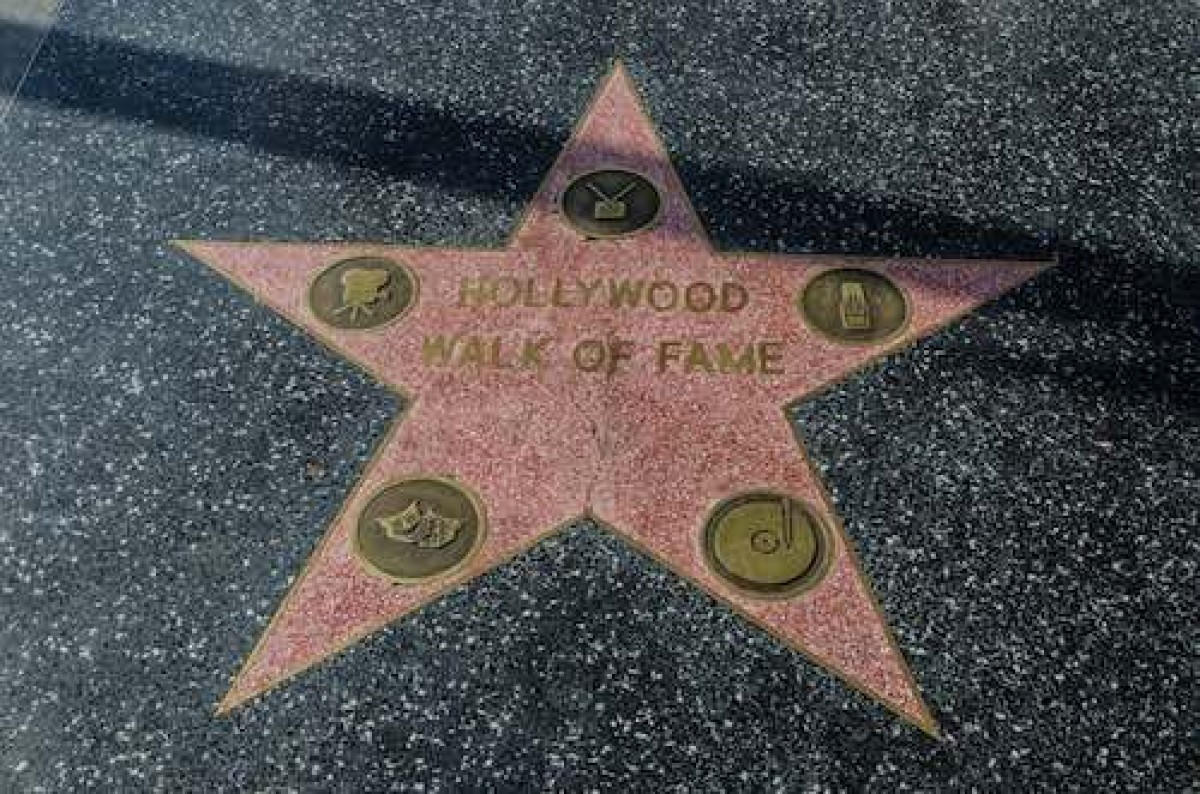Une étoile sur le Hollywood Walk of Fame
