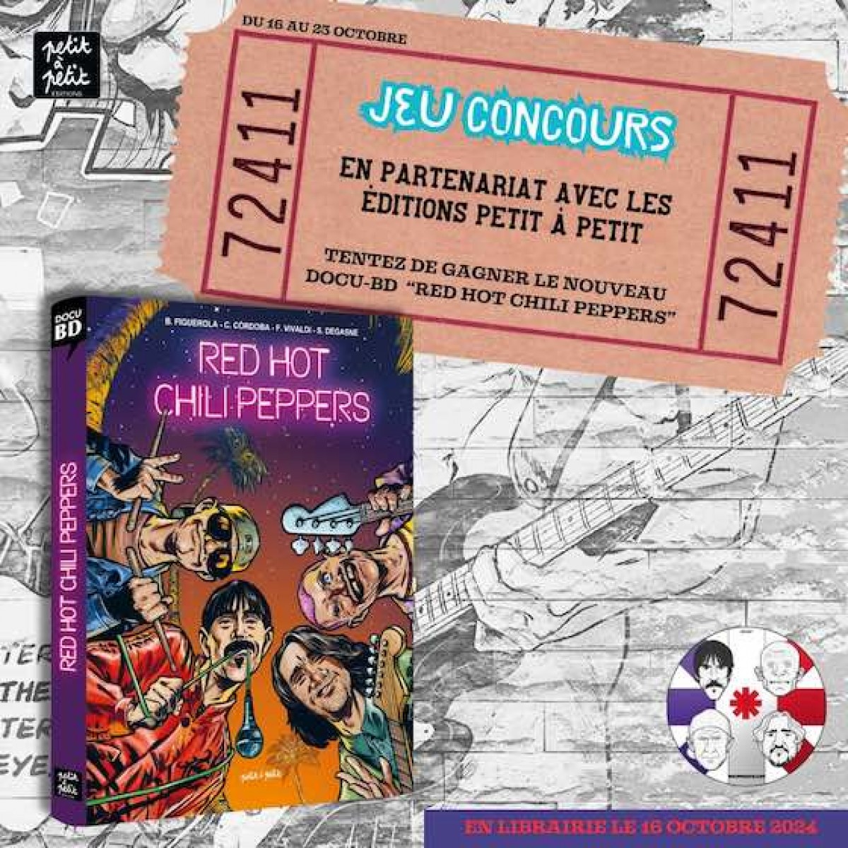 3 BD à gagner via RhcpFrance