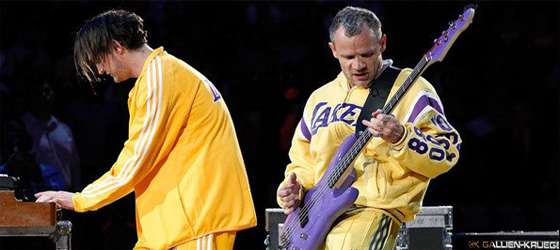 L\'histoire d\'amour Flea / L.A Lakers